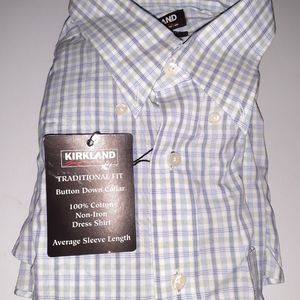 Kirkland traditional fit dress shirt